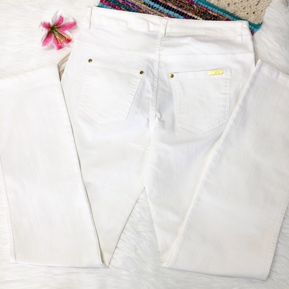 Denim Pant Iman GC Stretch Slip into Slim, Size M - Picture 2 of 8